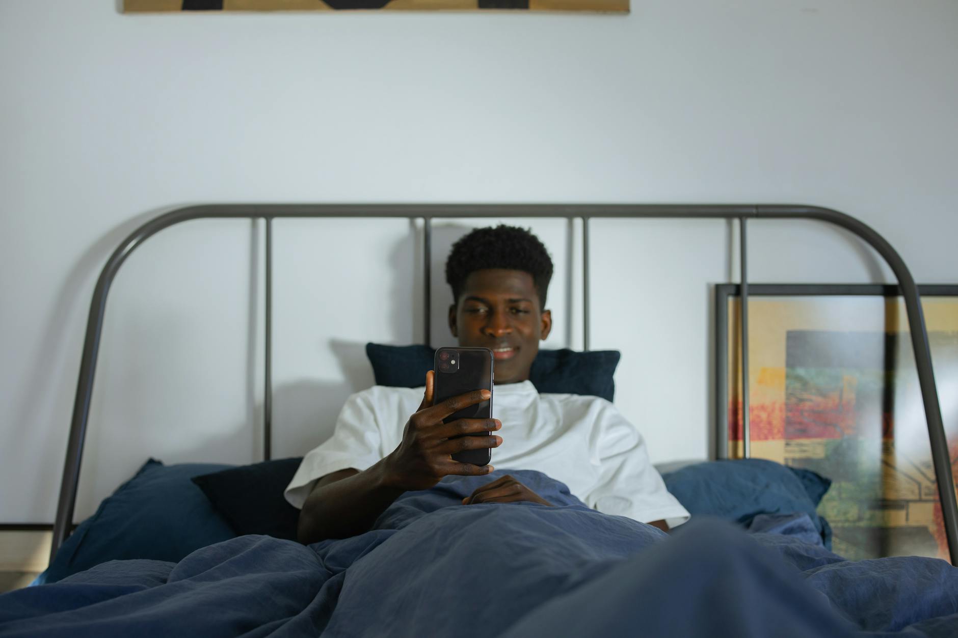 Phone In Bed