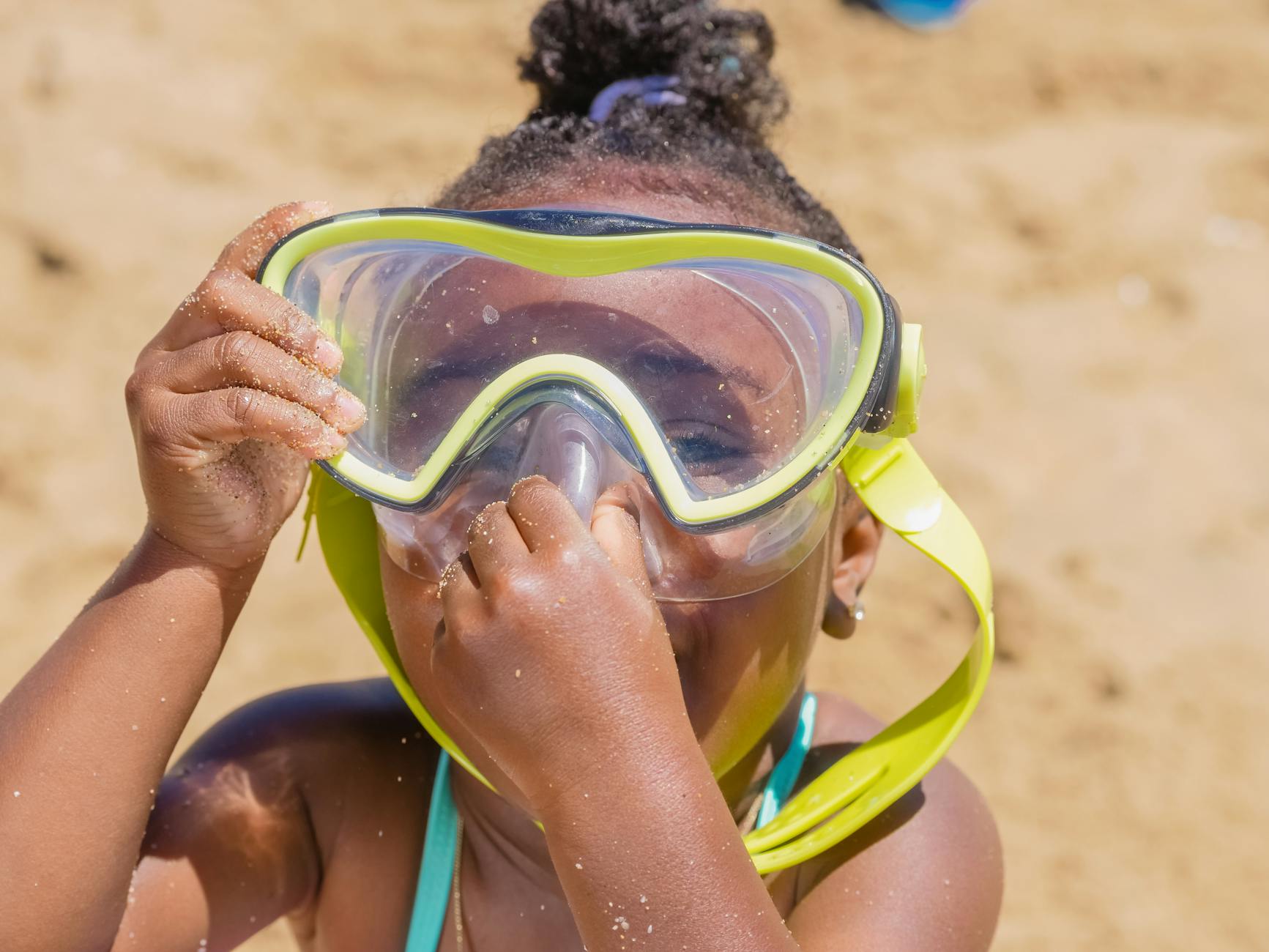 Child in Beach