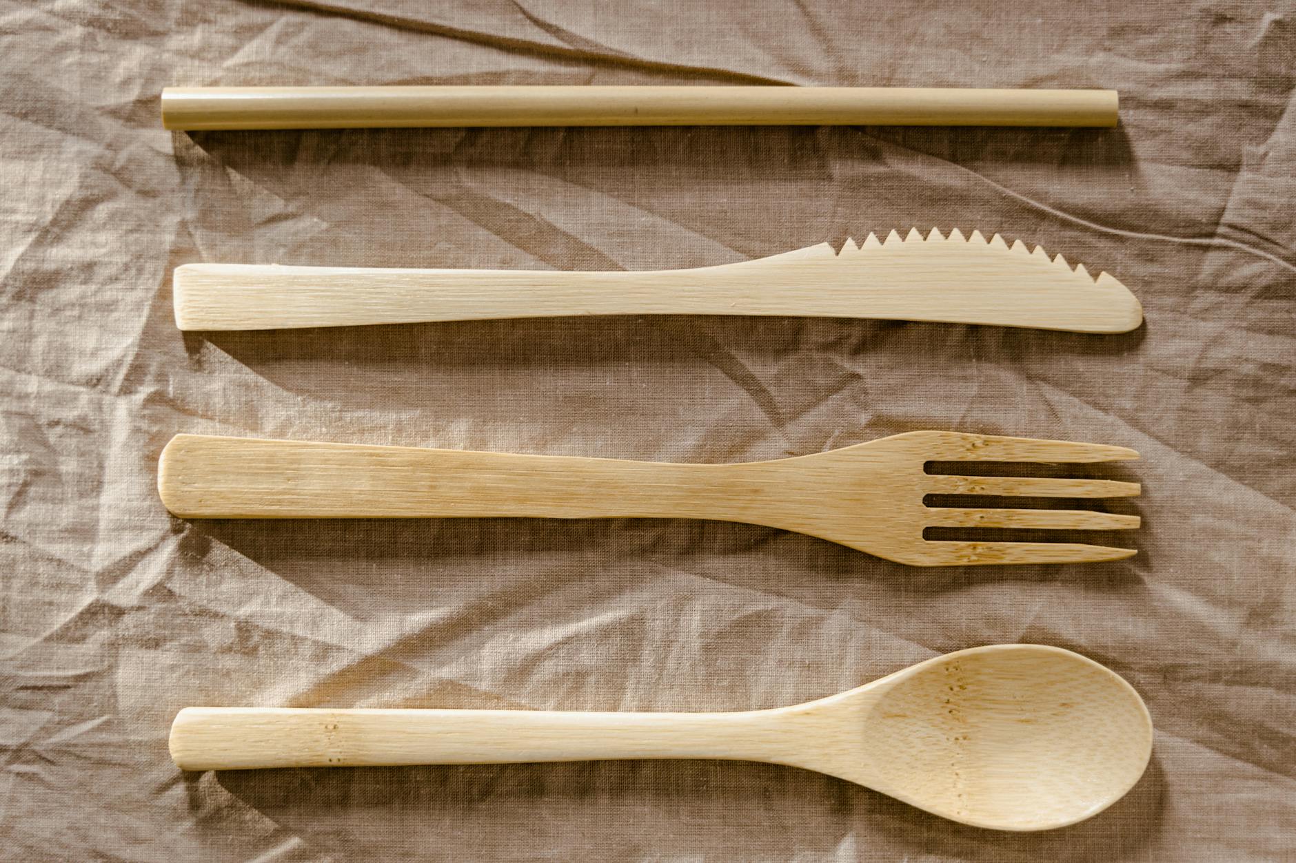 Reusable Cutlery And Straw Set Item