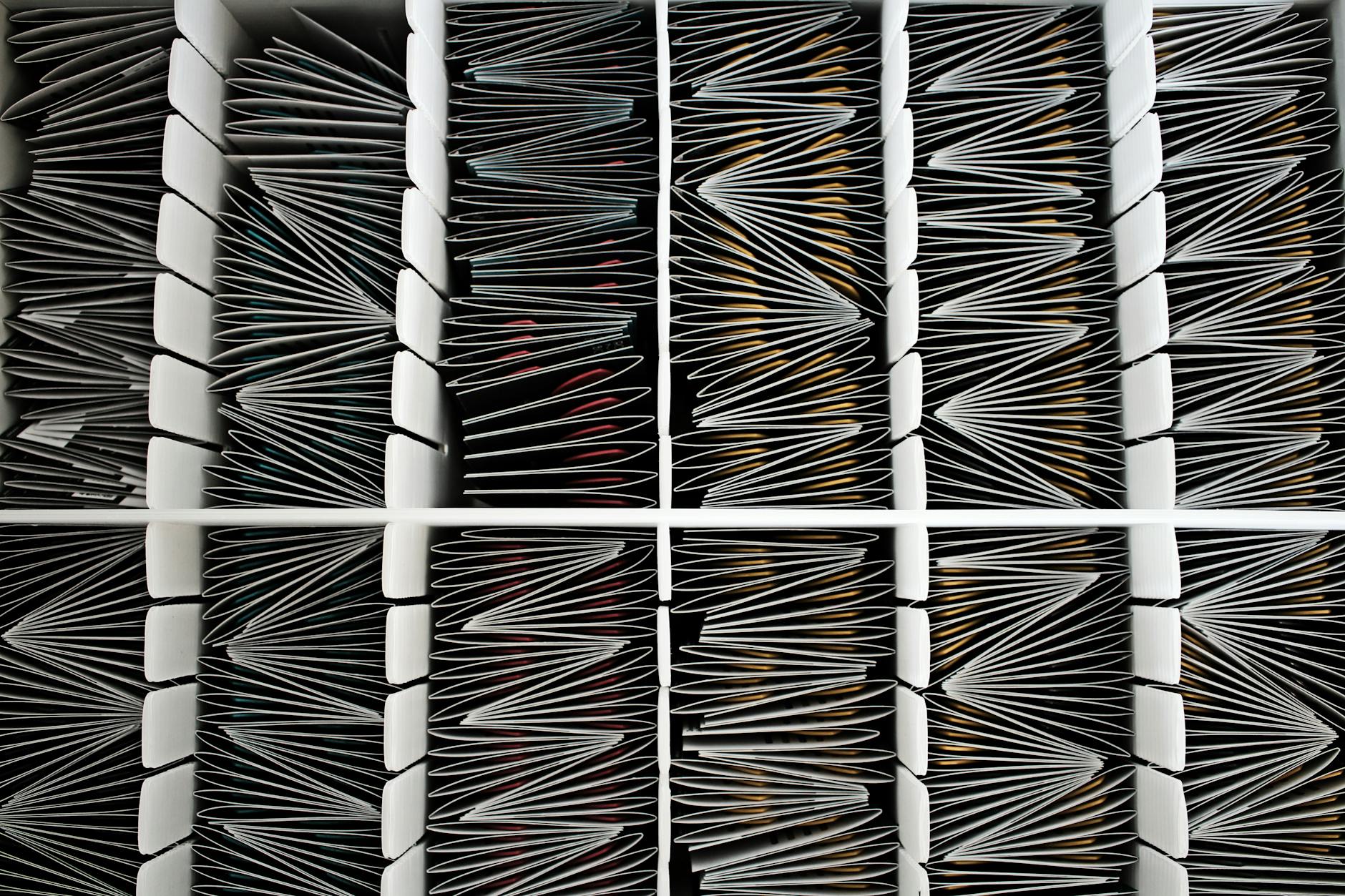 Vertical Divider Storage