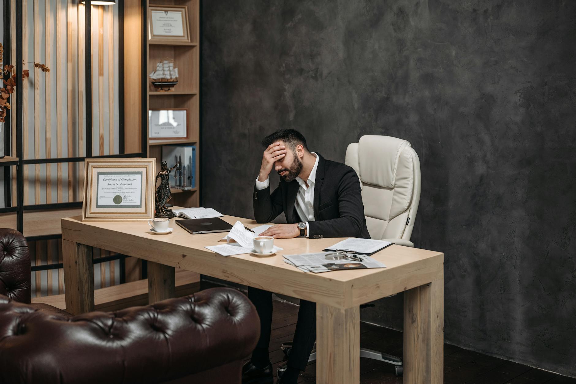 Nervous Job Candidate