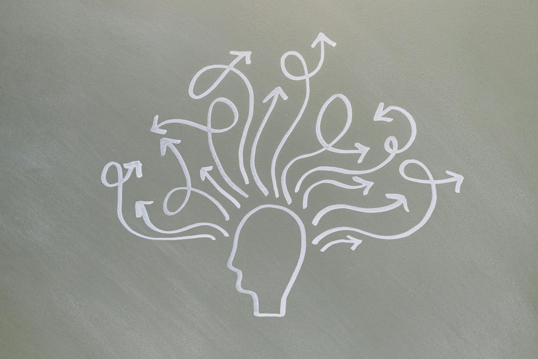 Confused Person With Choices