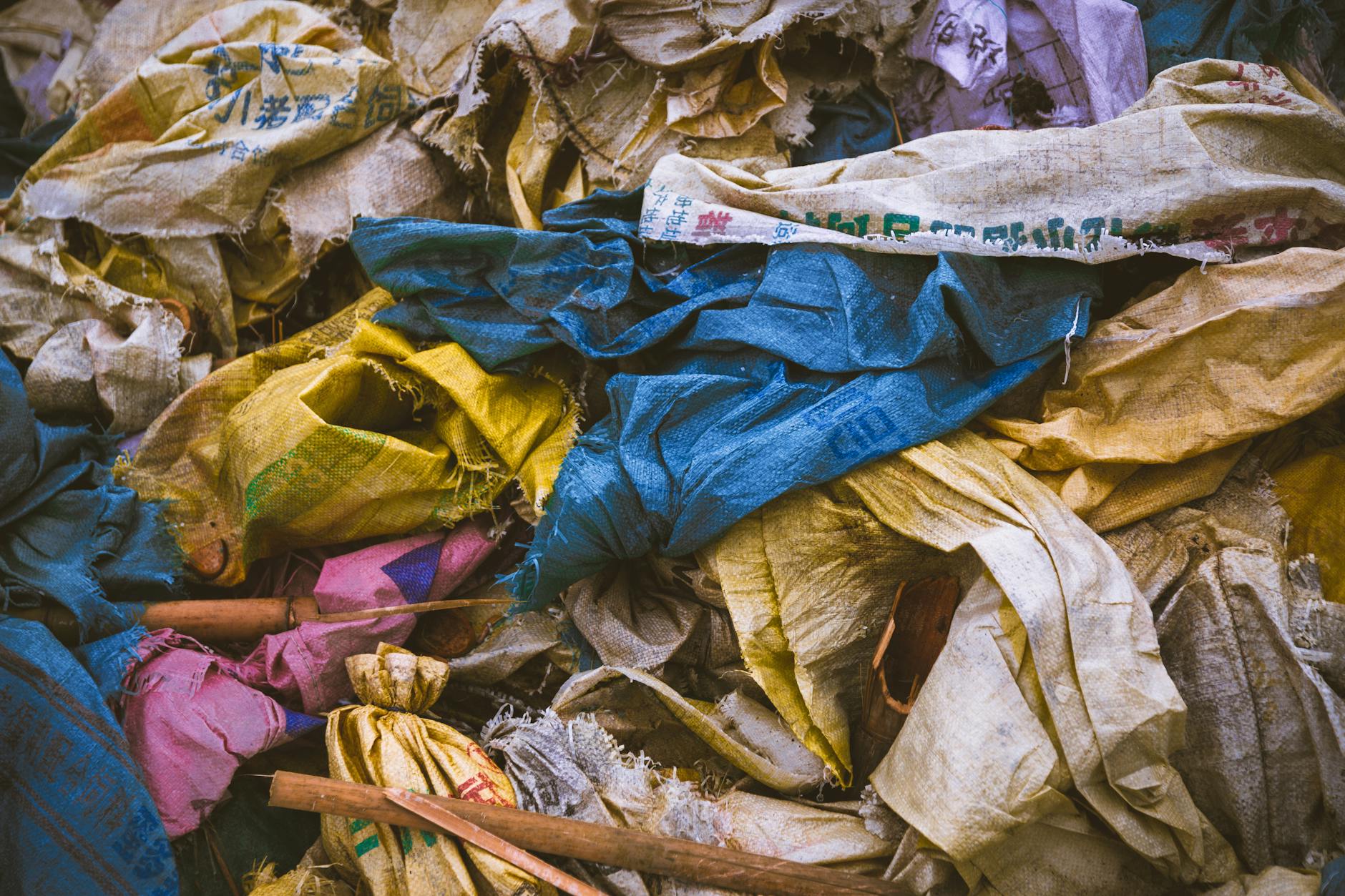 Textile Waste Landfill