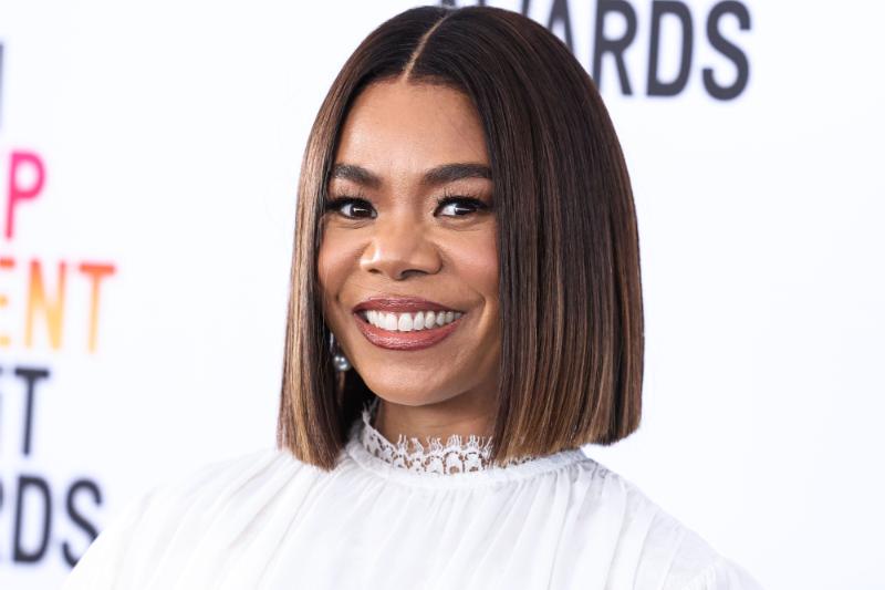 Regina Hall at 55 Makes the Case for a Statement Purple Gown at the PGA Awards