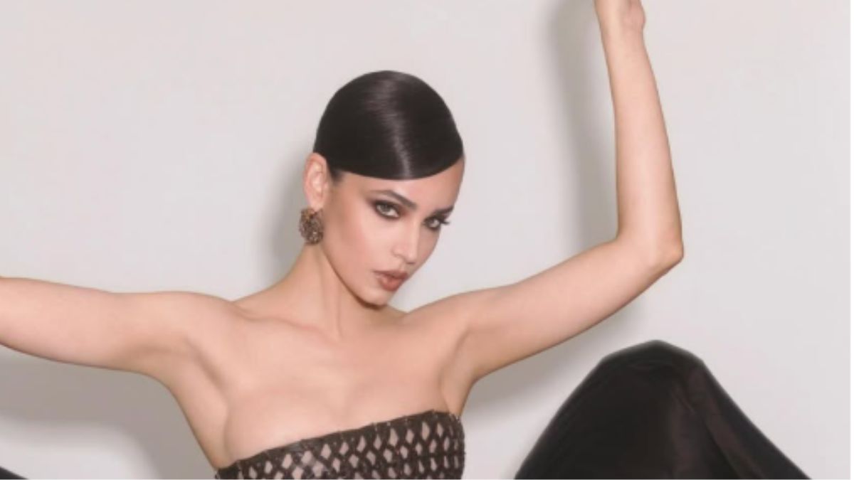 Sofia Carson’s Elie Saab Sheer Gown Is the Actor Awards Red Carpet Moment Everyone Is Talking About