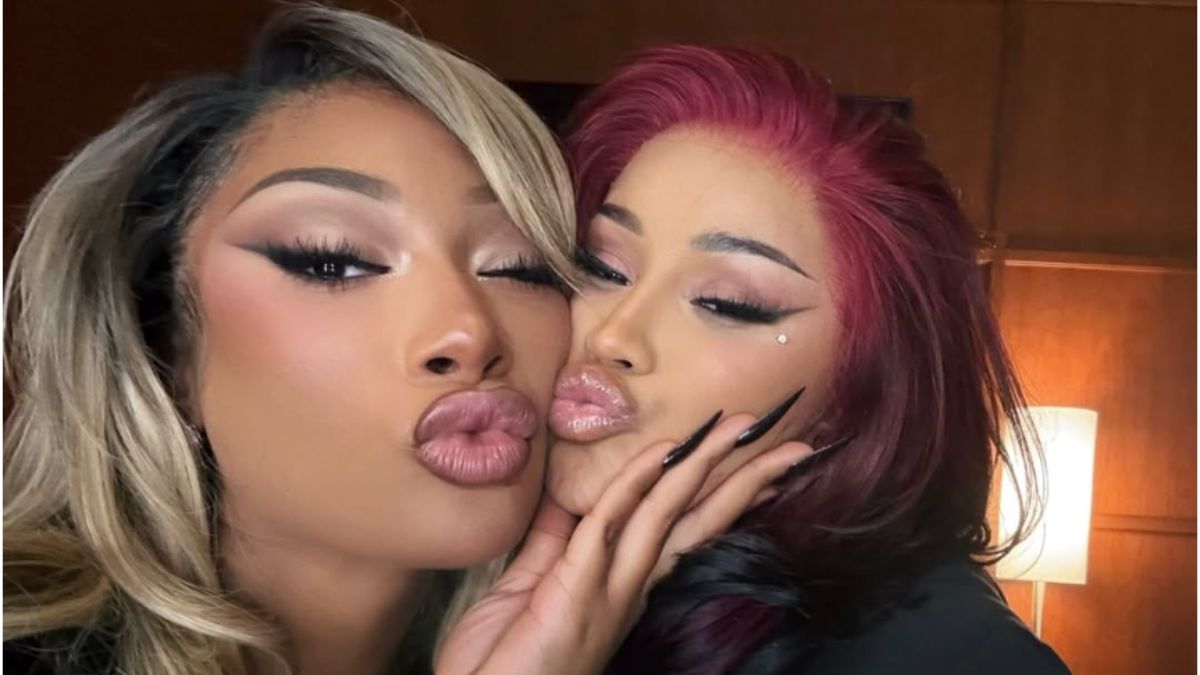 Megan Thee Stallion’s Roberto Cavalli Fitting Proves the Statement Gown Is a Must-Try