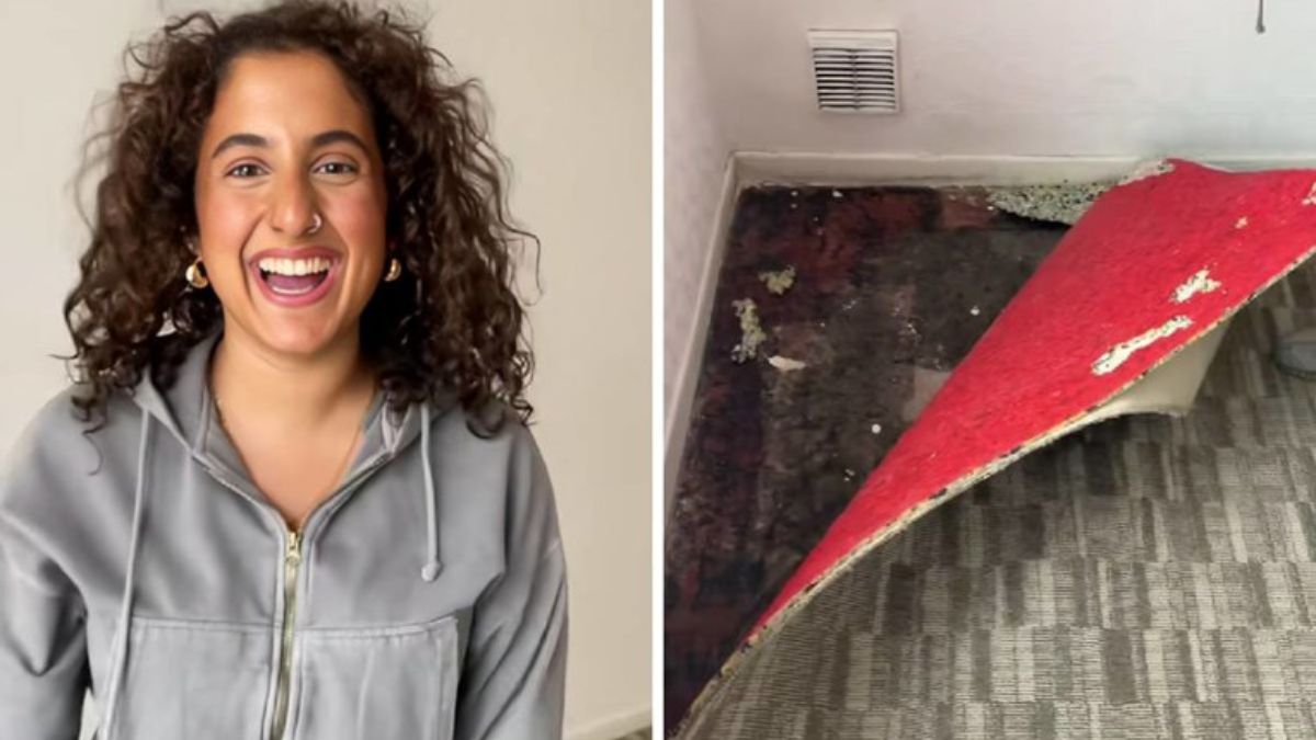She Bought a New House and Shared What She Found Hiding Under the Carpet
