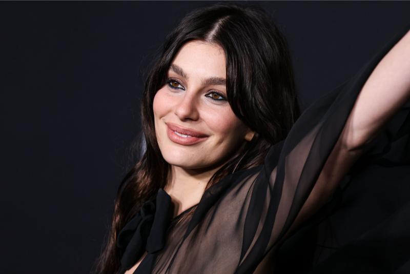 Camila Morrone Turns Heads With Daring Sheer Black Lace Ensemble at Premiere