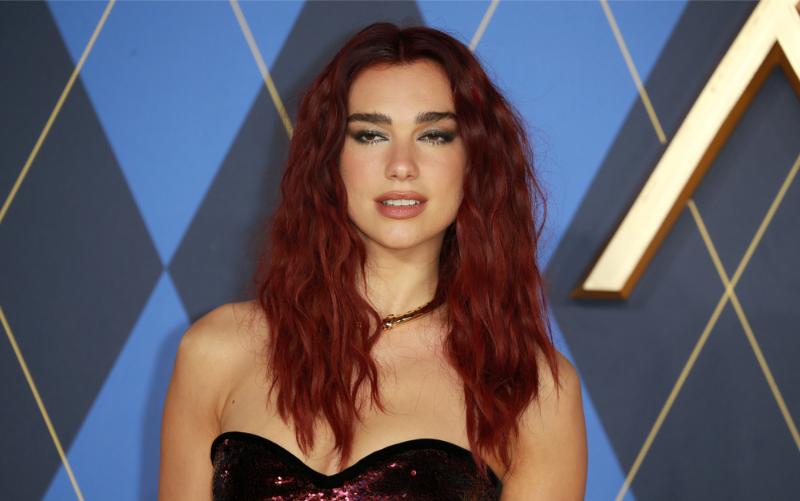 Dua Lipa’s Gold And Black Polka-Dot Bikini Is The Ultimate Summer-Ready Trend Piece