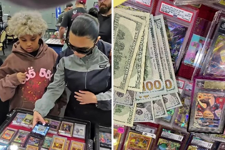 Kim Kardashian Treats Her Son to an Expensive Pokemon Card Purchase