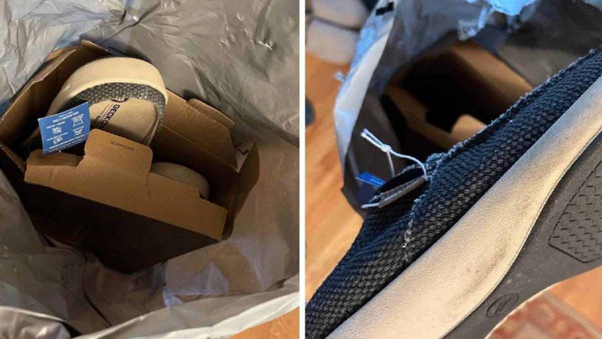 He Ordered New Slippers on Amazon: “That’s Why I Don’t Order Anymore”