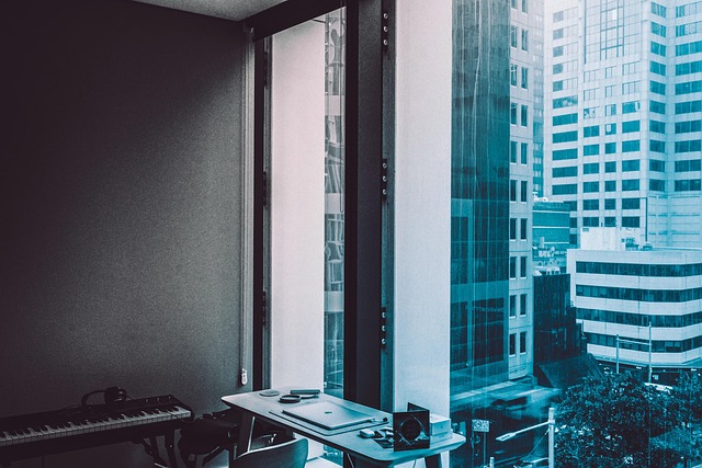 Desk With Window View