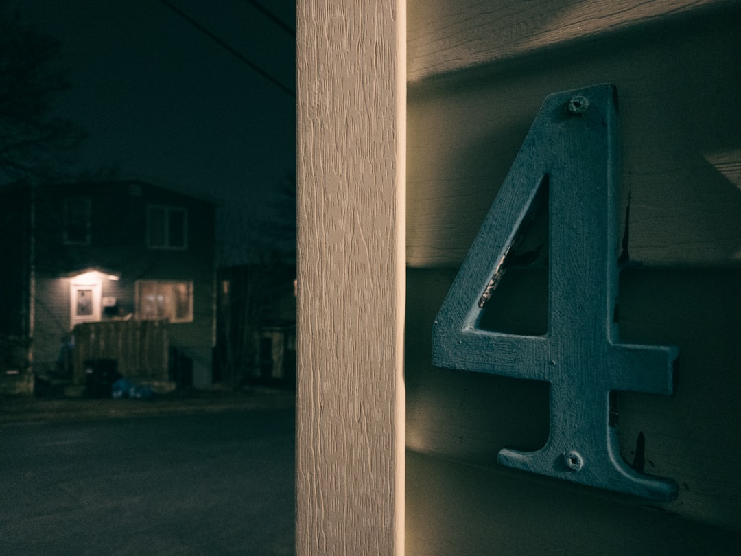 Night Visibility House numbers