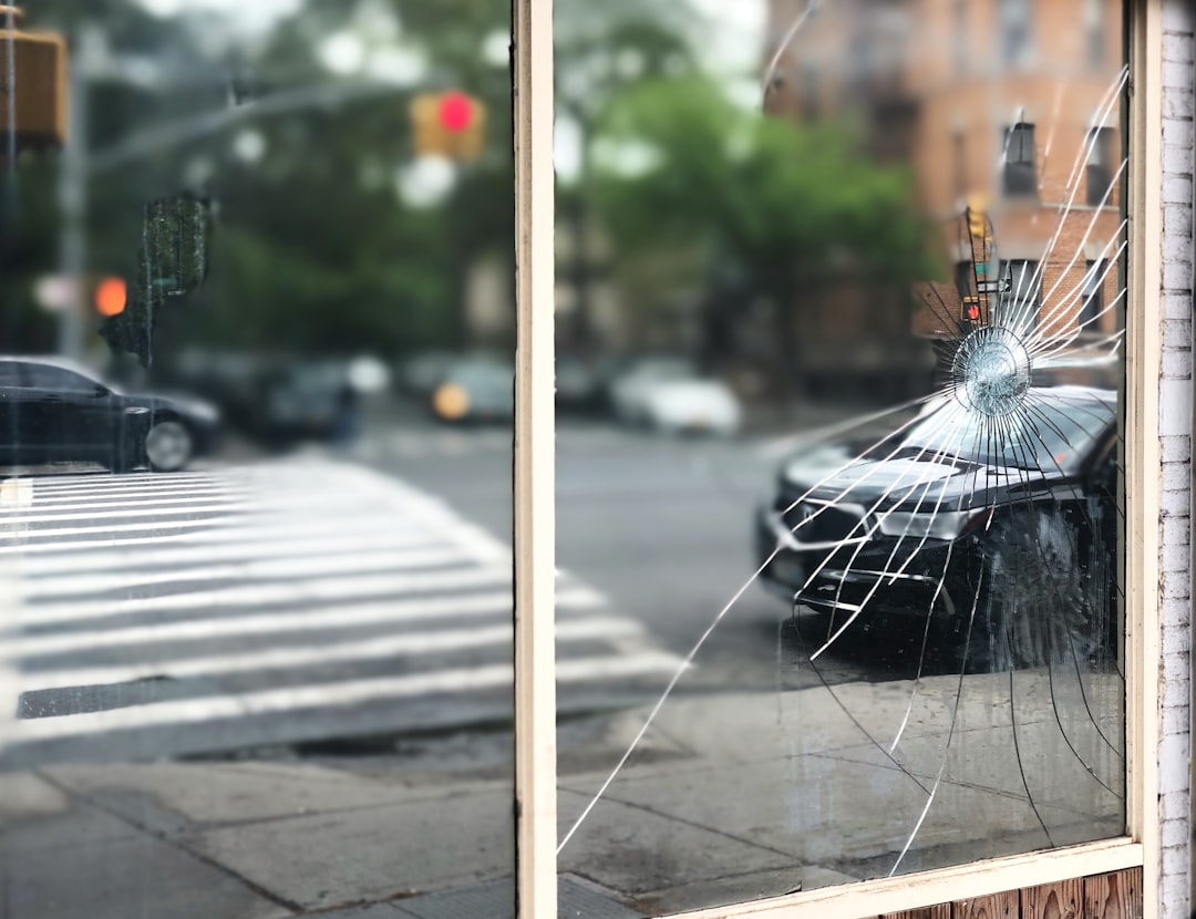 Broken Mirror Reflection