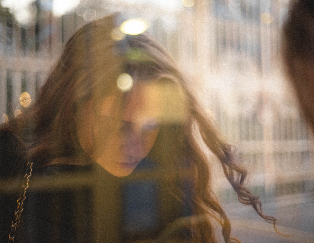 Mirror With Blurred Reflection