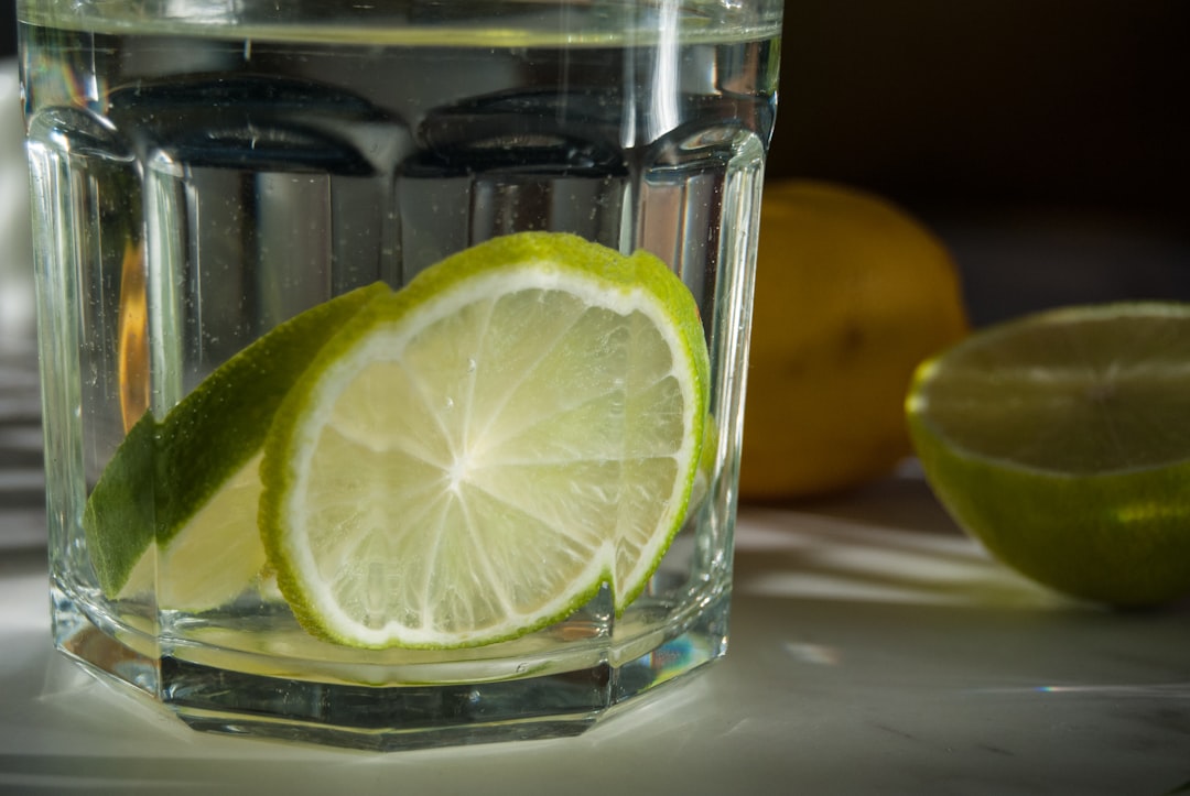 Lemon Erosion Drinking Water