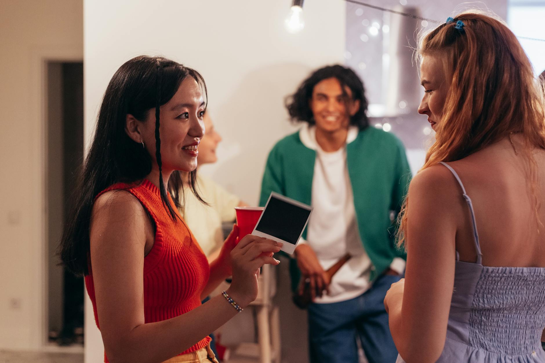 Group Of friends talking