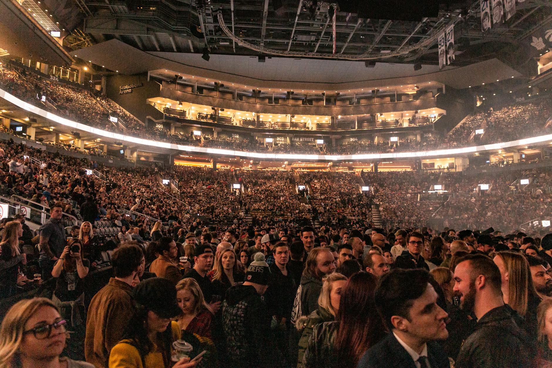 Crowded Hot Venue