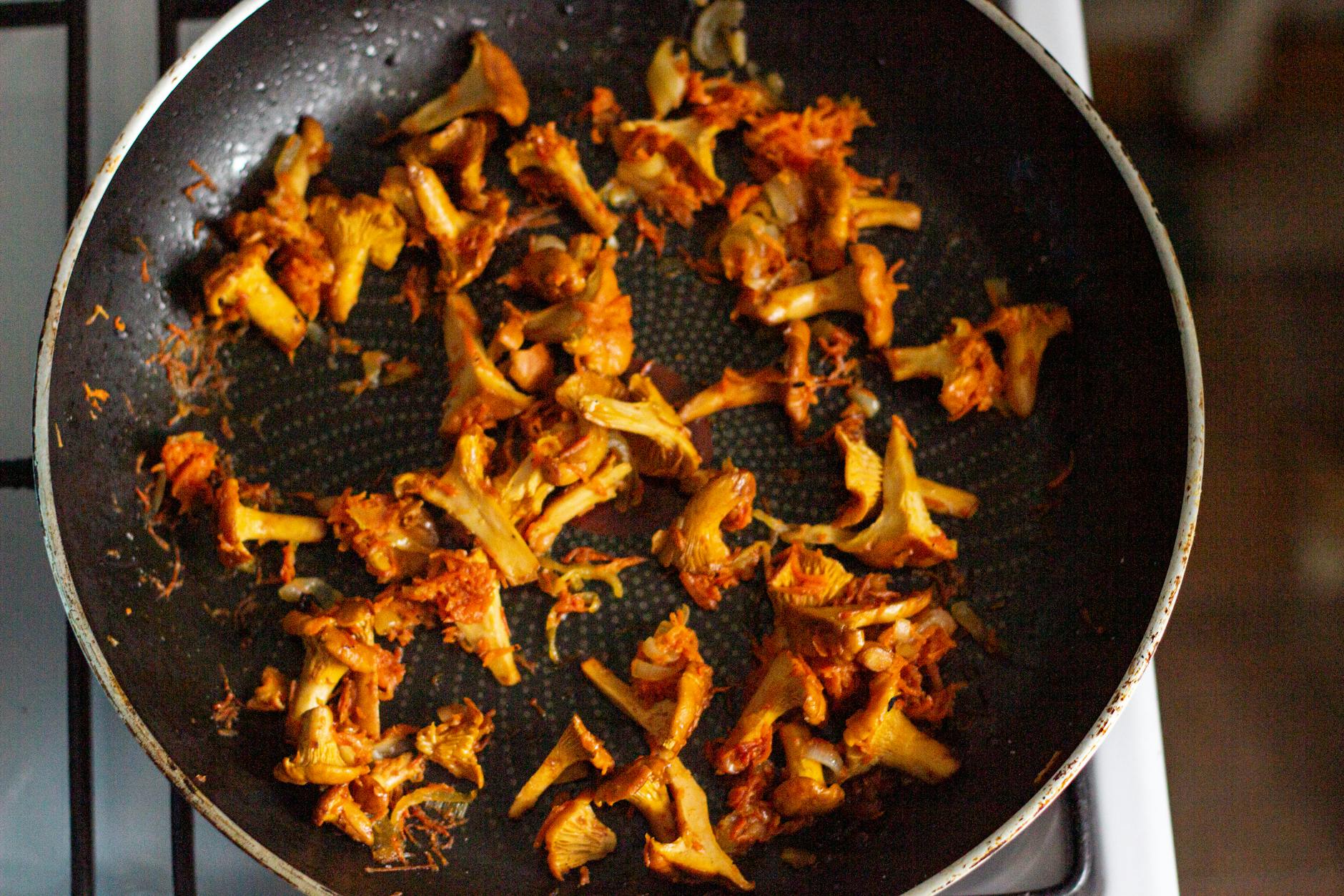 Cooked Mushrooms