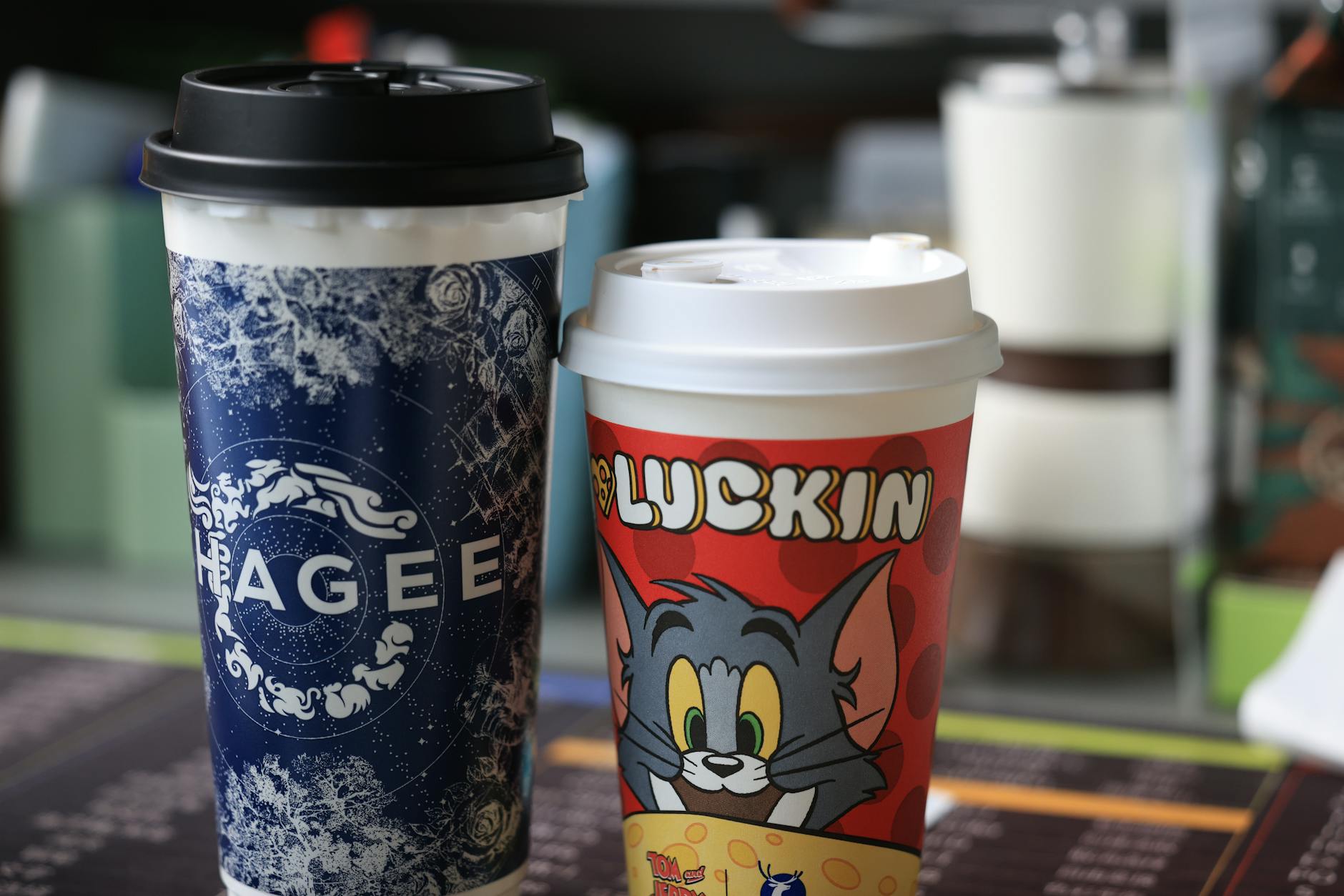 Drink Lids Fast Food