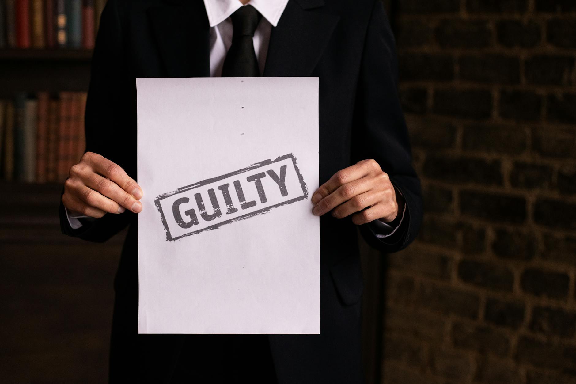 Resting Person With Guilt