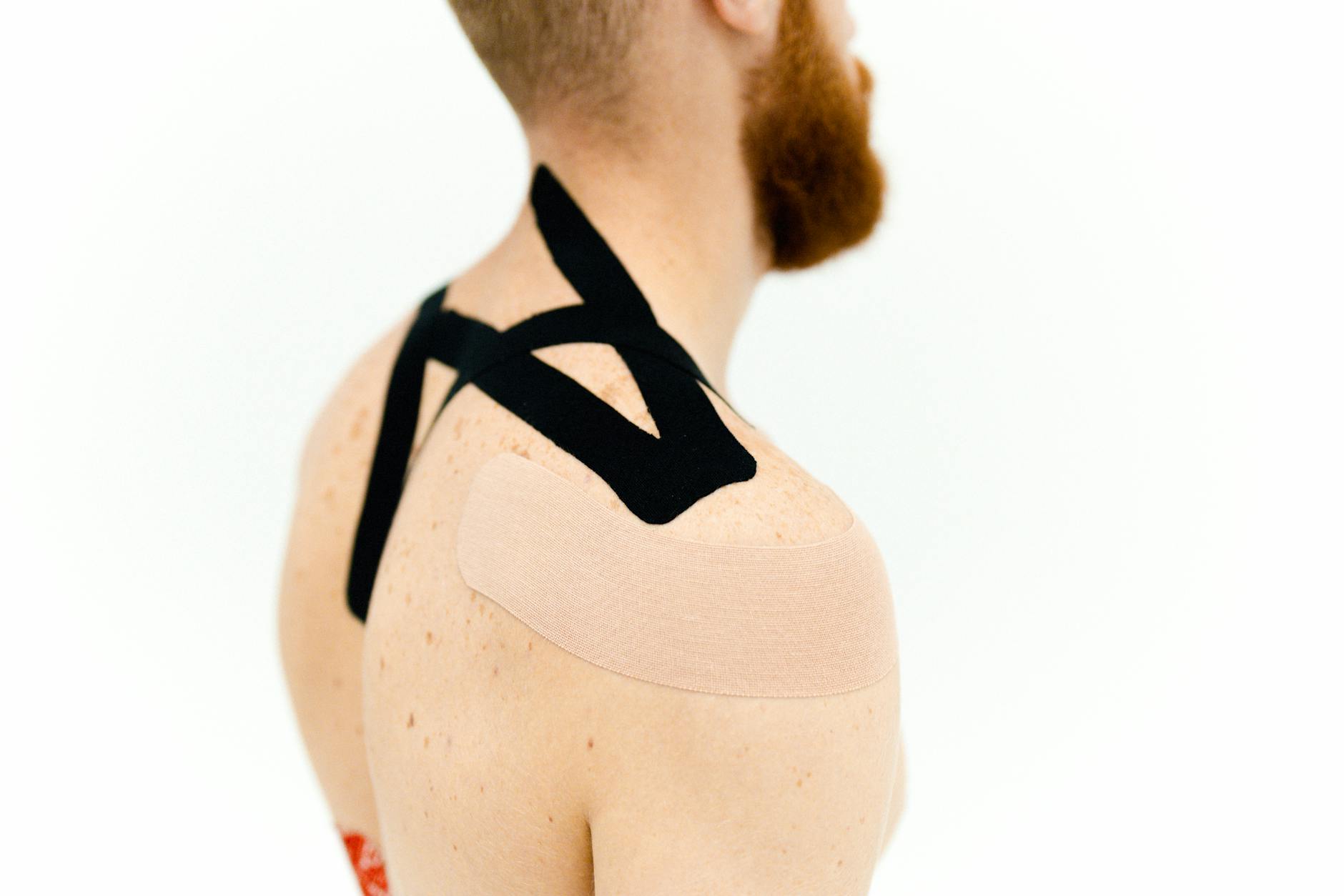 Medical Tape On Skin