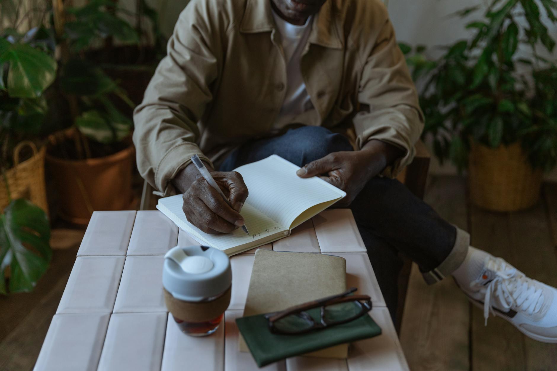 Cozy Journaling Table
