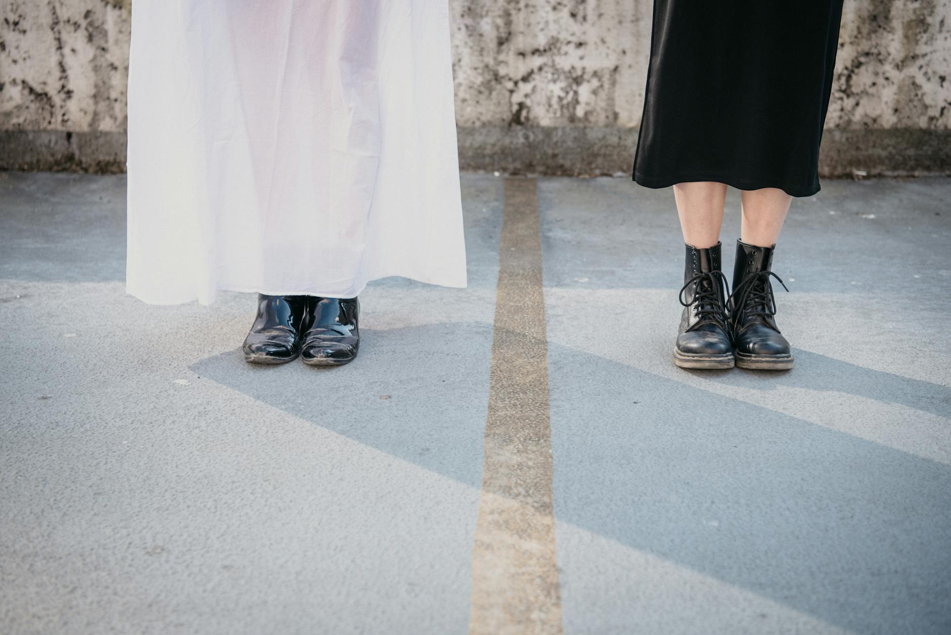 Contrasting Texture Fashion