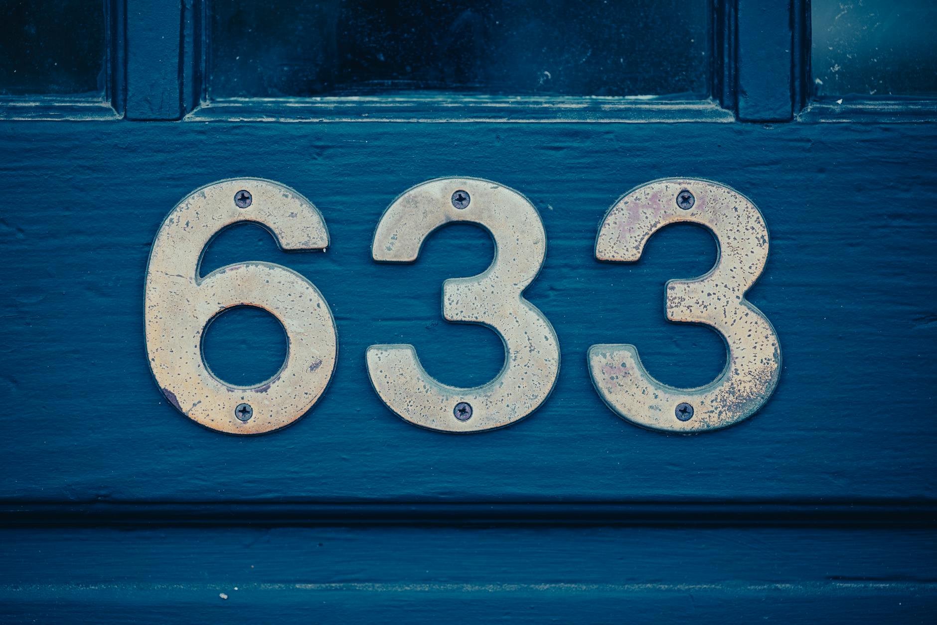 Spacing House numbers