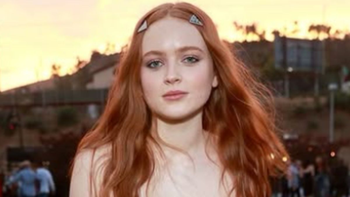 Sadie Sink’s Black Fur And Leather Combo Is The Ultimate Edgy Power Look